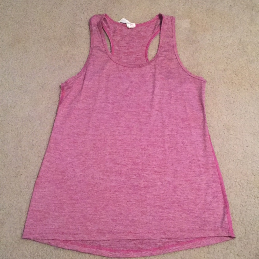 Purple/red Champion workout tank